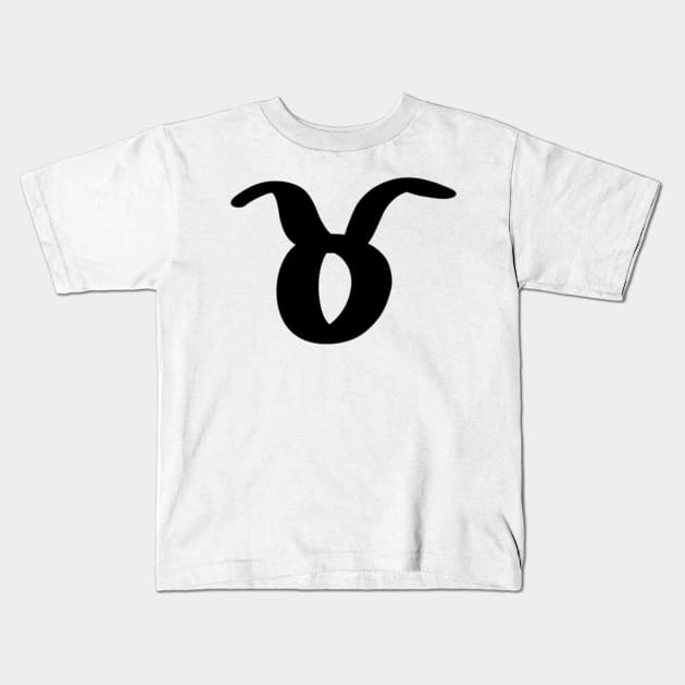 Taurus Kids T-Shirt by notastranger